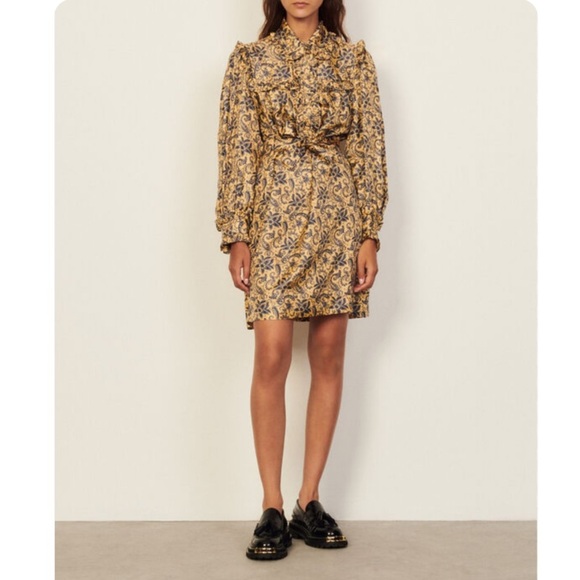 Sandro Harmonie Dress. - Picture 1 of 10